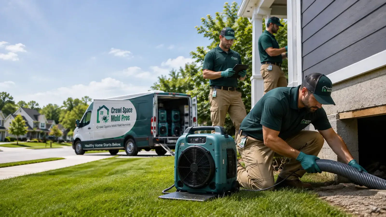 Crawl Space Mold Removal in Tenino, WA